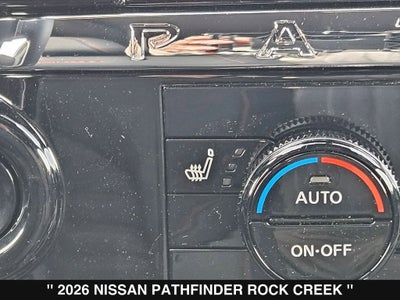 2026 Nissan Pathfinder Rock Creek