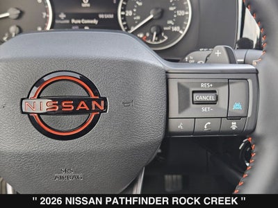 2026 Nissan Pathfinder Rock Creek