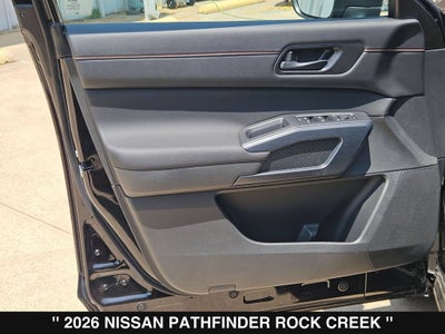 2026 Nissan Pathfinder Rock Creek