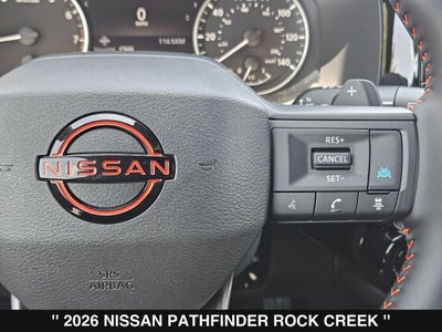 2026 Nissan Pathfinder Rock Creek