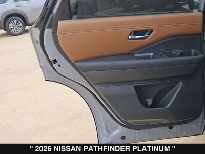 2026 Nissan Pathfinder Platinum