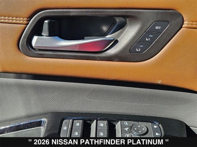 2026 Nissan Pathfinder Platinum