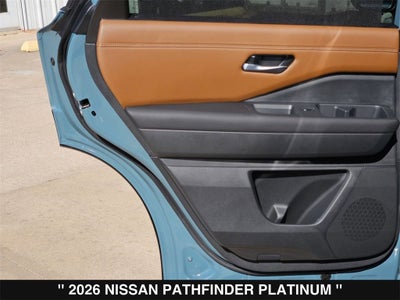 2026 Nissan Pathfinder Platinum