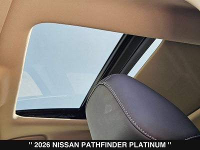 2026 Nissan Pathfinder Platinum