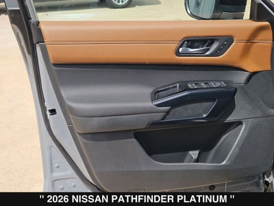 2026 Nissan Pathfinder Platinum