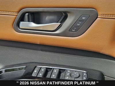 2026 Nissan Pathfinder Platinum
