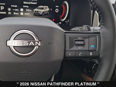 2026 Nissan Pathfinder Platinum