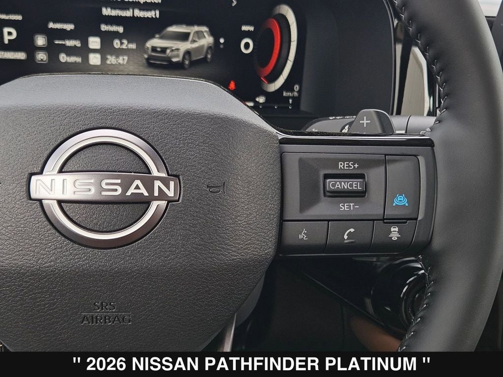 2026 Nissan Pathfinder Platinum