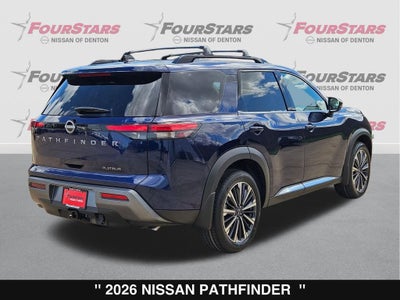 2026 Nissan Pathfinder Platinum