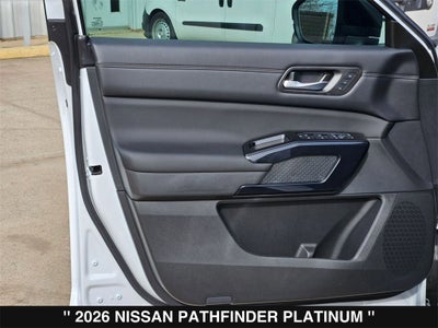 2026 Nissan Pathfinder Platinum