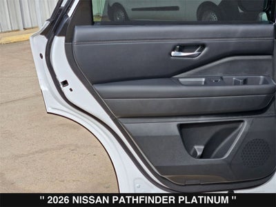 2026 Nissan Pathfinder Platinum