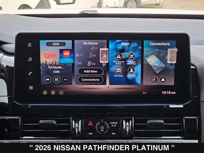 2026 Nissan Pathfinder Platinum