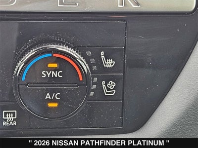 2026 Nissan Pathfinder Platinum