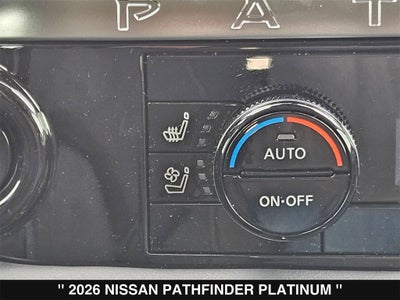 2026 Nissan Pathfinder Platinum