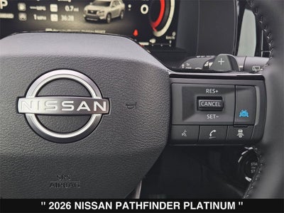 2026 Nissan Pathfinder Platinum