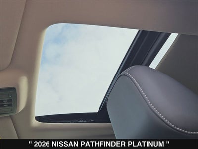 2026 Nissan Pathfinder Platinum