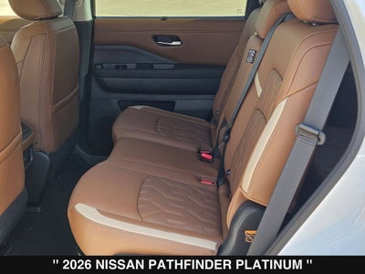 2026 Nissan Pathfinder Platinum