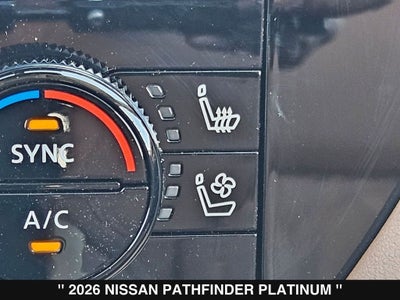 2026 Nissan Pathfinder Platinum