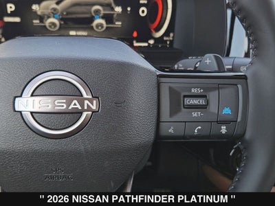 2026 Nissan Pathfinder Platinum