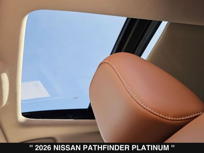 2026 Nissan Pathfinder Platinum