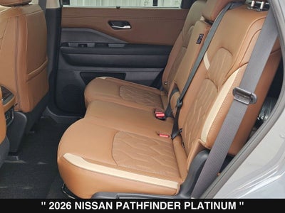 2026 Nissan Pathfinder Platinum