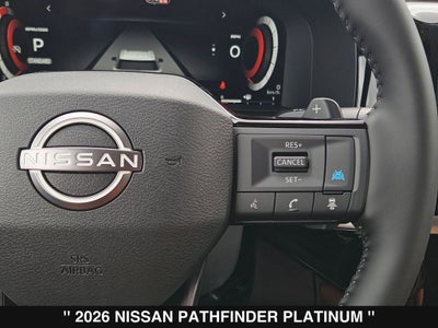 2026 Nissan Pathfinder Platinum