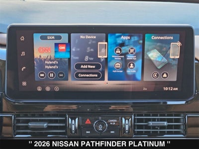 2026 Nissan Pathfinder Platinum