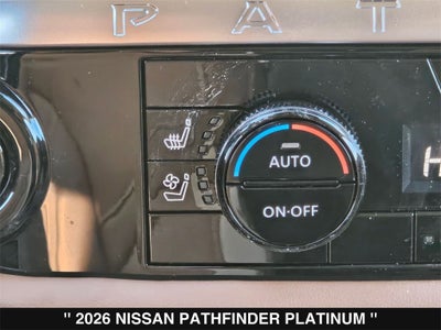 2026 Nissan Pathfinder Platinum