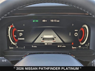 2026 Nissan Pathfinder Platinum
