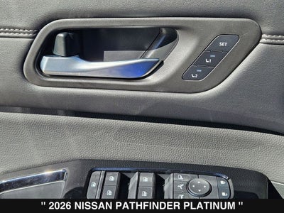 2026 Nissan Pathfinder Platinum