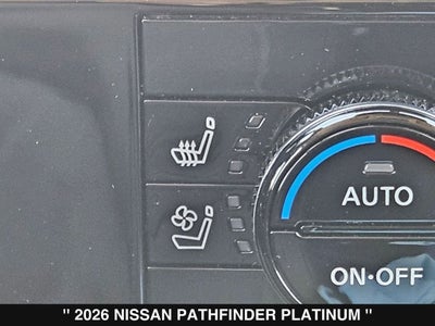 2026 Nissan Pathfinder Platinum