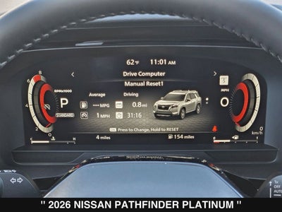 2026 Nissan Pathfinder Platinum