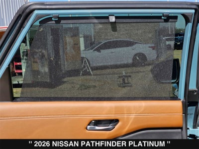 2026 Nissan Pathfinder Platinum