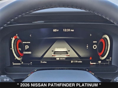 2026 Nissan Pathfinder Platinum