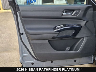 2026 Nissan Pathfinder Platinum