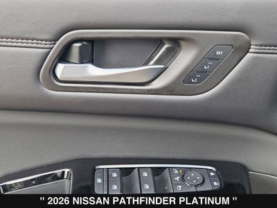 2026 Nissan Pathfinder Platinum