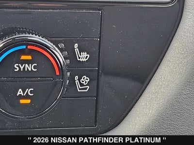 2026 Nissan Pathfinder Platinum