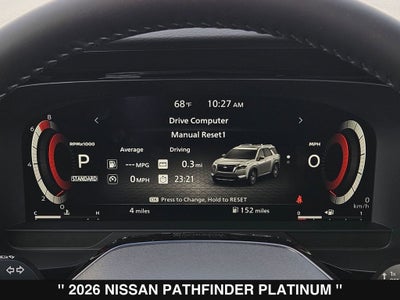 2026 Nissan Pathfinder Platinum