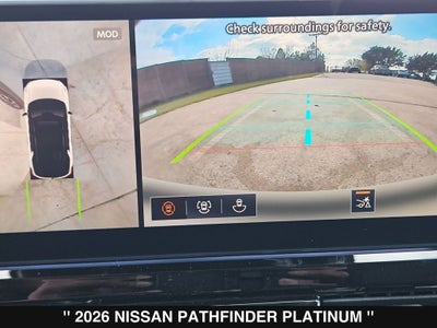 2026 Nissan Pathfinder Platinum