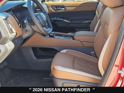 2026 Nissan Pathfinder Platinum