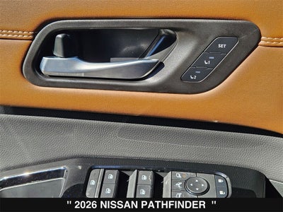 2026 Nissan Pathfinder Platinum