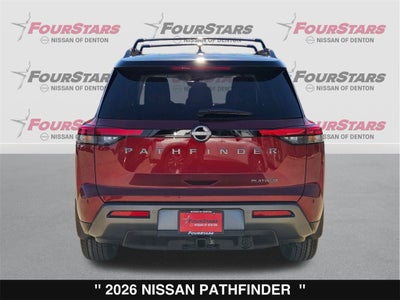 2026 Nissan Pathfinder Platinum