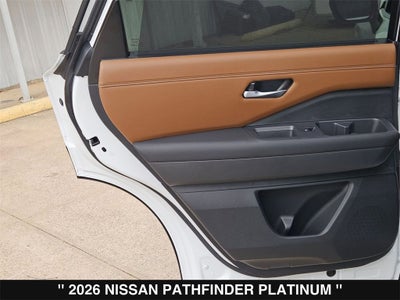 2026 Nissan Pathfinder Platinum