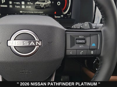 2026 Nissan Pathfinder Platinum