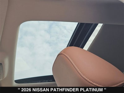2026 Nissan Pathfinder Platinum