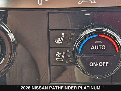 2026 Nissan Pathfinder Platinum