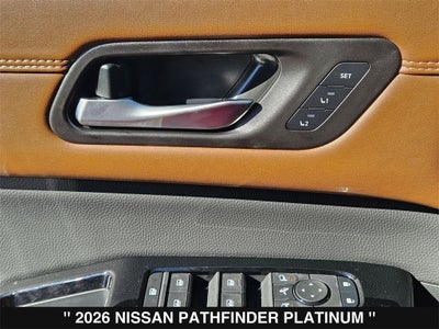 2026 Nissan Pathfinder Platinum