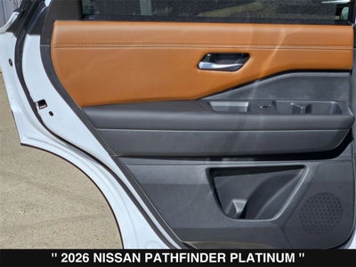 2026 Nissan Pathfinder Platinum
