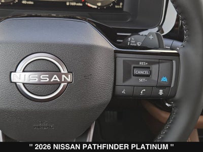 2026 Nissan Pathfinder Platinum
