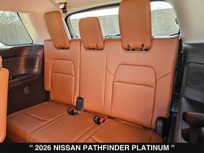 2026 Nissan Pathfinder Platinum